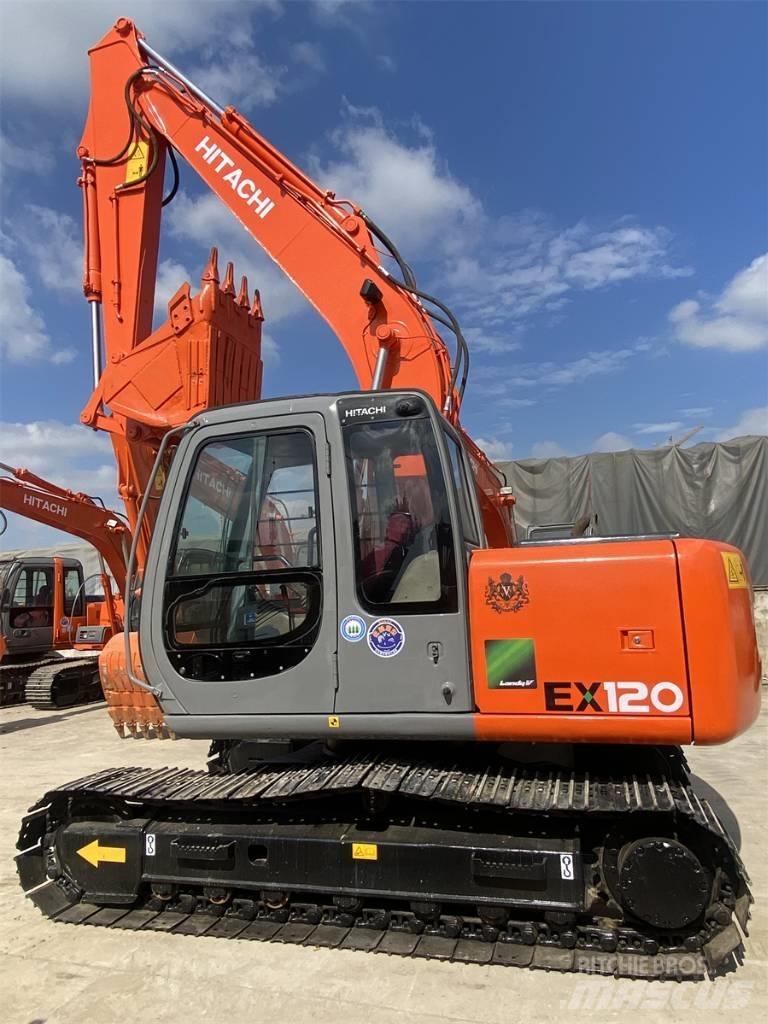 Hitachi EX120 Gravemaskiner på larvebånd