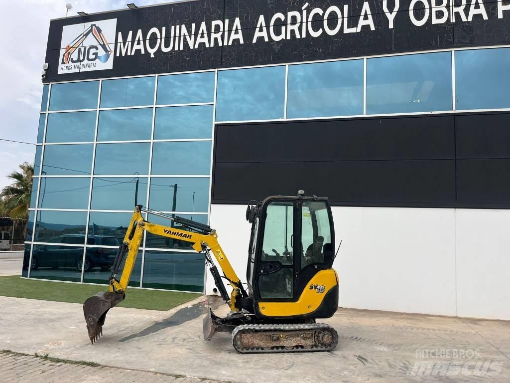 Yanmar SV 18 Minigravemaskiner