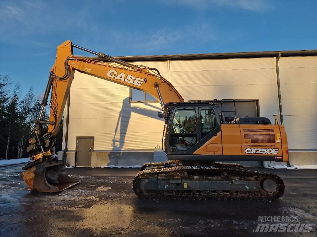 CASE CX250E Gravemaskiner på larvebånd