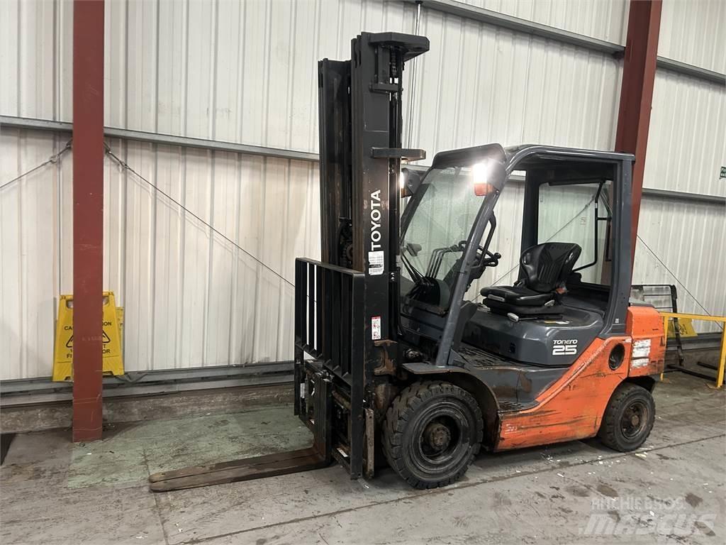Toyota 02-8FDF25 Diesel gaffeltrucks