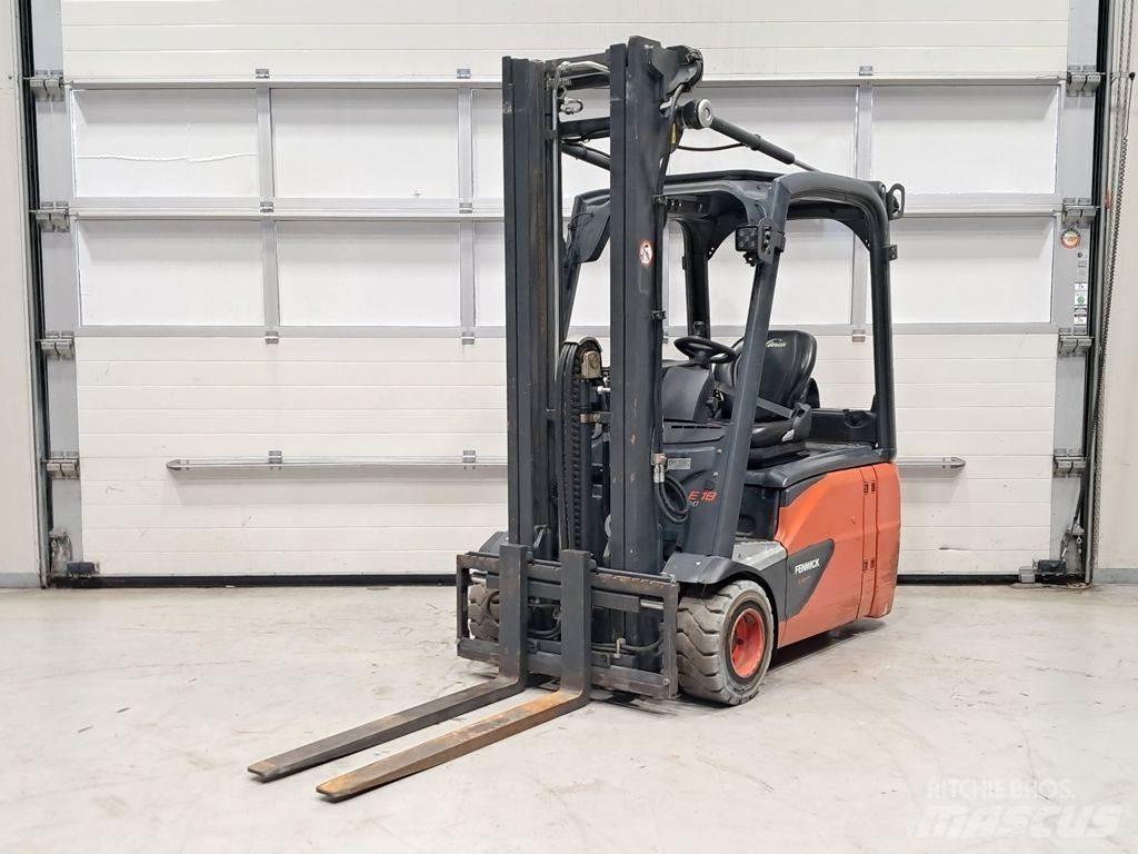 Linde E18-02 El gaffeltrucks