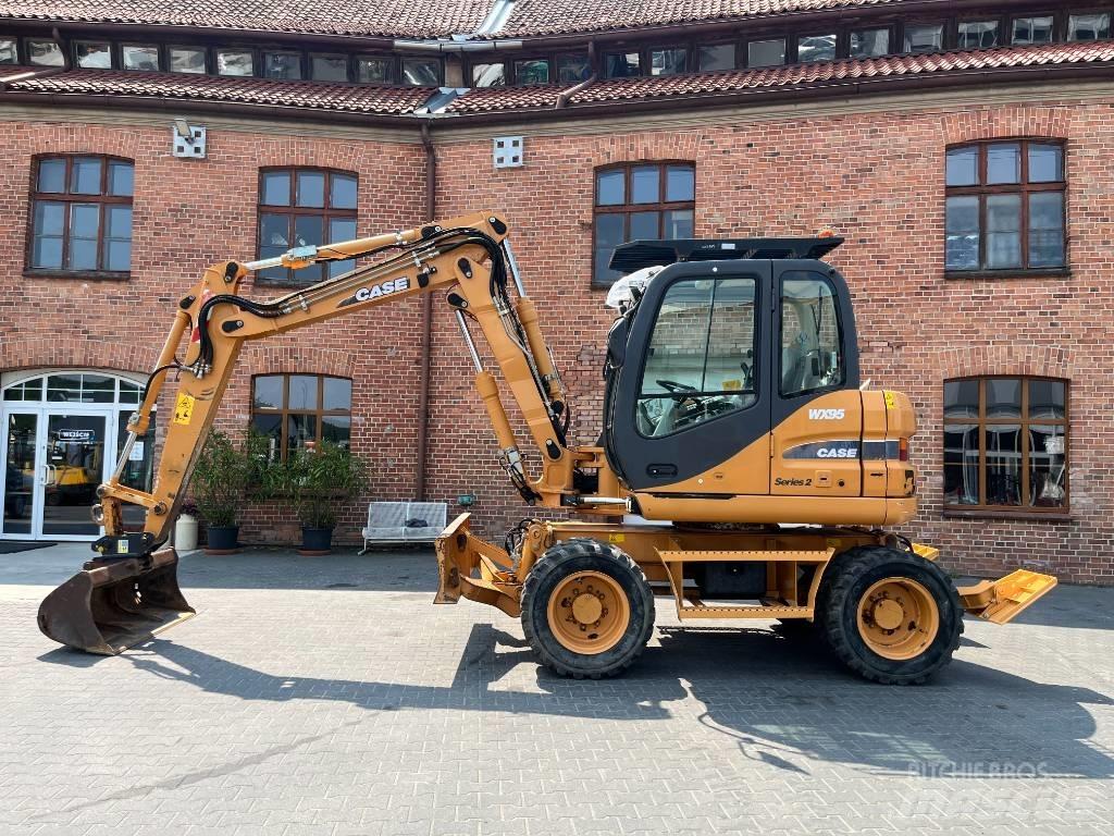 CASE WX 95 Gravemaskiner på hjul