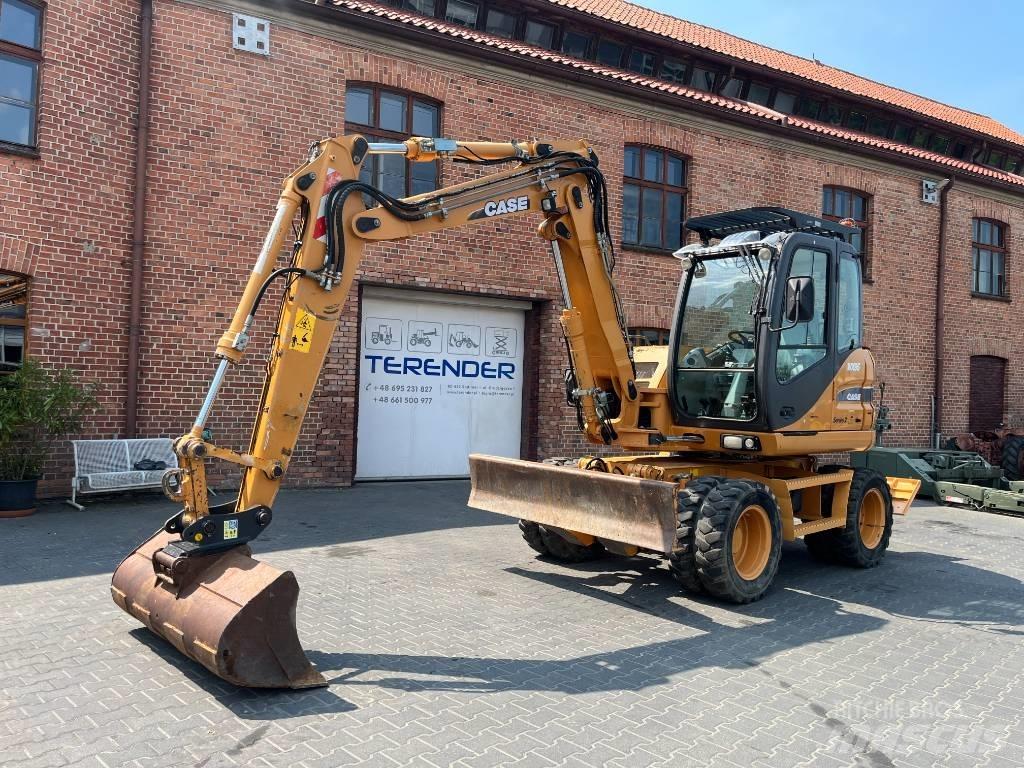 CASE WX 95 Gravemaskiner på hjul