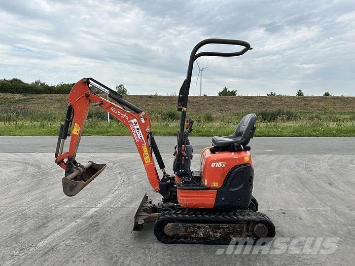 Kubota U10-3 Gravemaskiner på larvebånd
