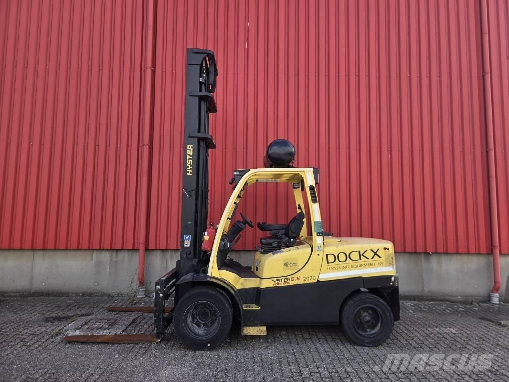 Hyster H 5.5 FT LPG gaffeltrucks