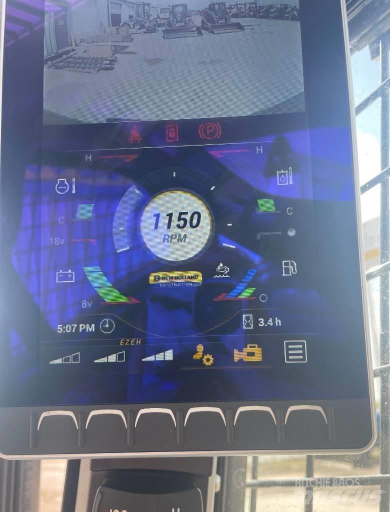 New Holland C345 Minilæsser - skridstyret