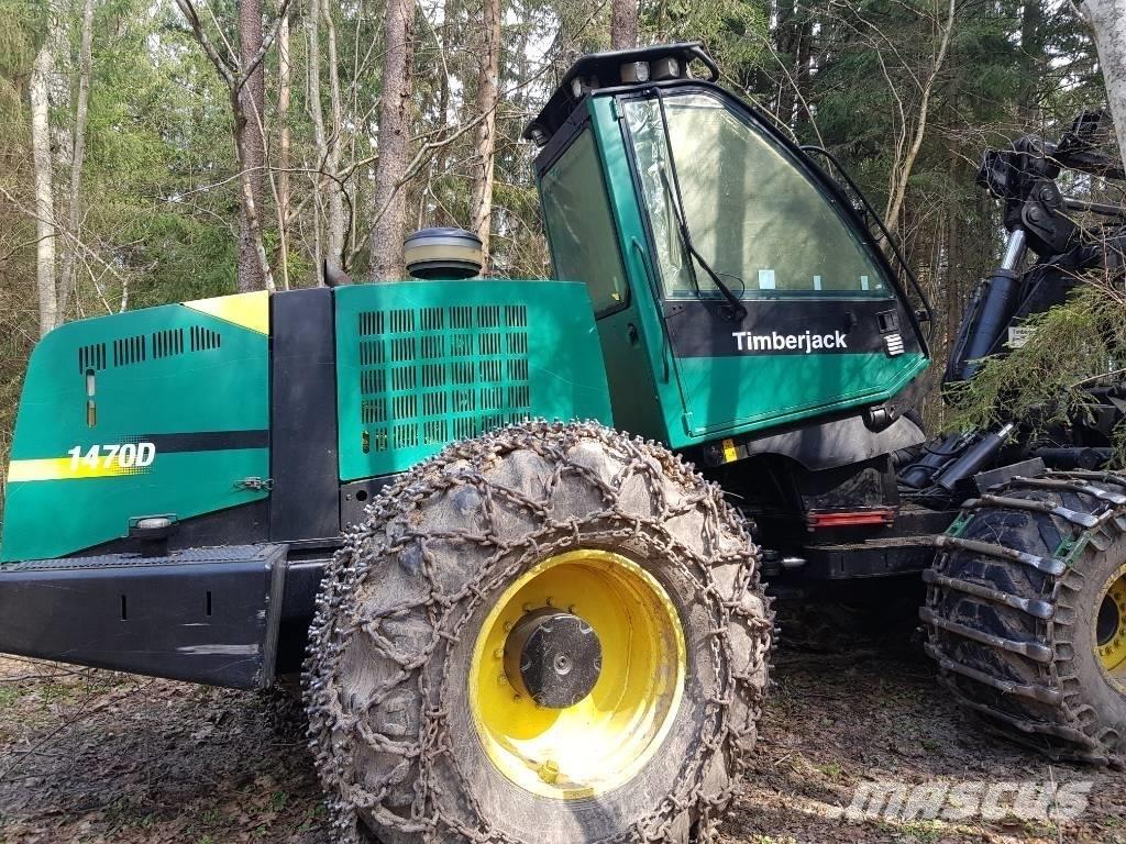 Timberjack 1470D Skovningsmaskiner