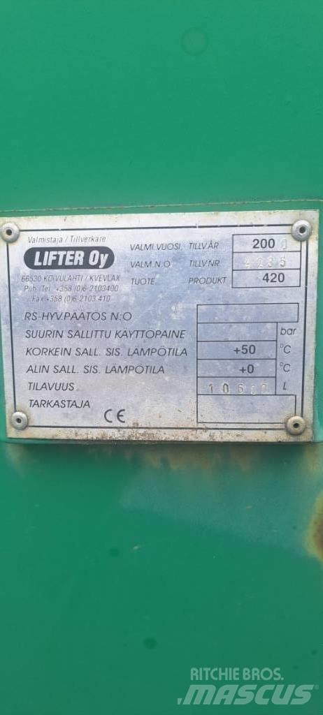 Vepi 10 m3 Gyllevogne/Slamsugere