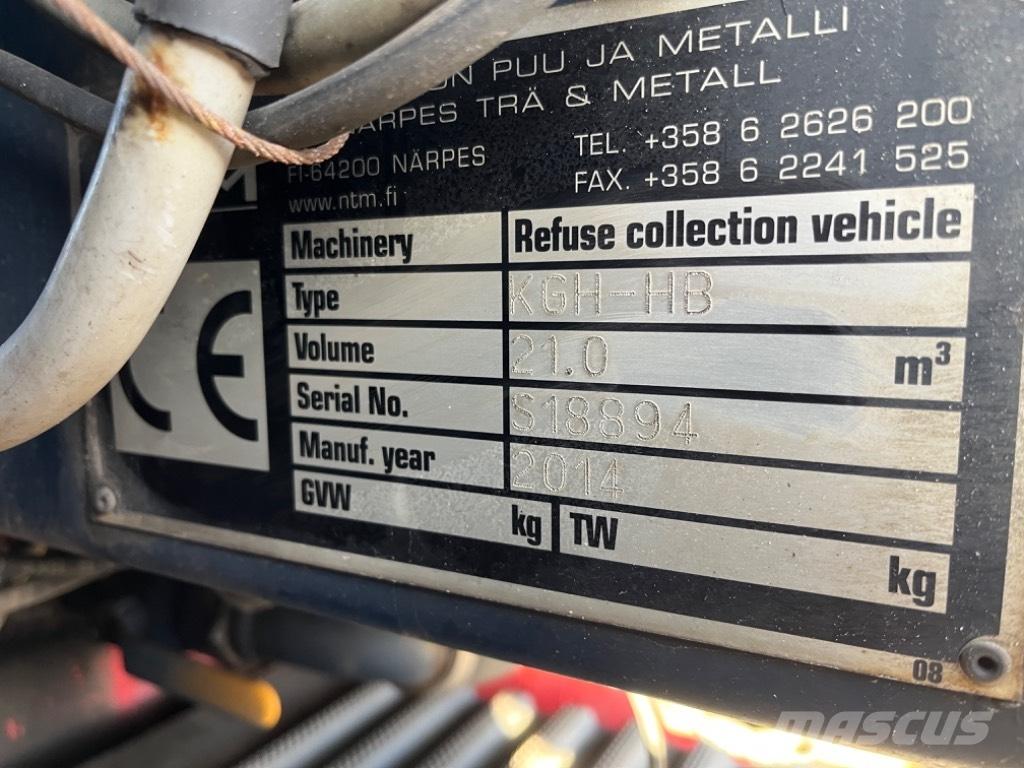 Scania P 320 Renovationslastbiler