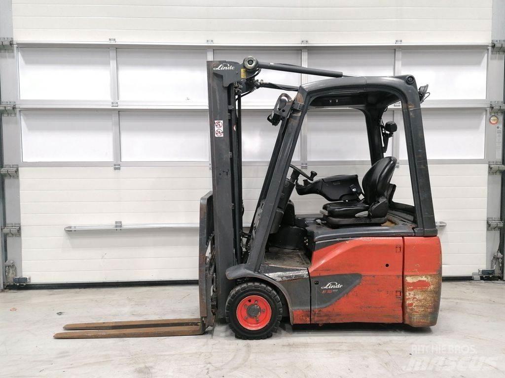 Linde E16C-02 El gaffeltrucks
