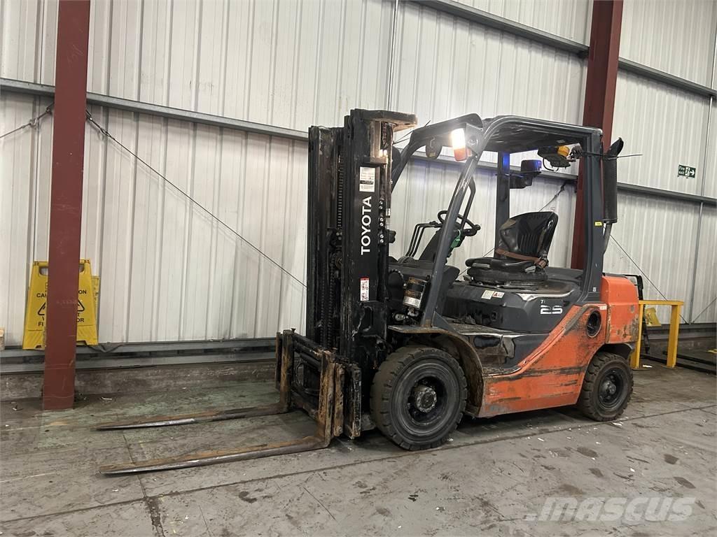 Toyota 02-8FDF25 Diesel gaffeltrucks