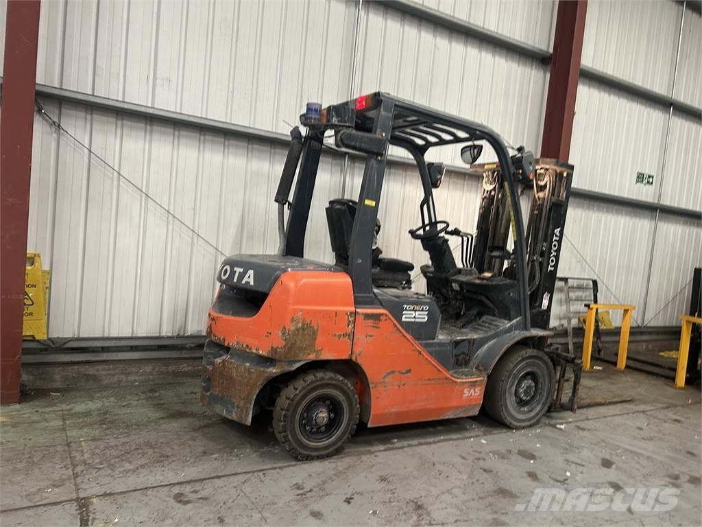 Toyota 02-8FDF25 Diesel gaffeltrucks