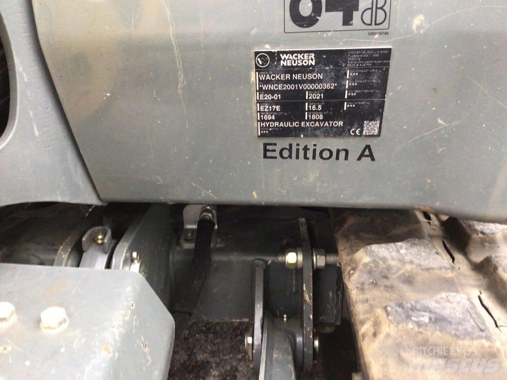 Wacker Neuson EZ17e Gravemaskiner på larvebånd
