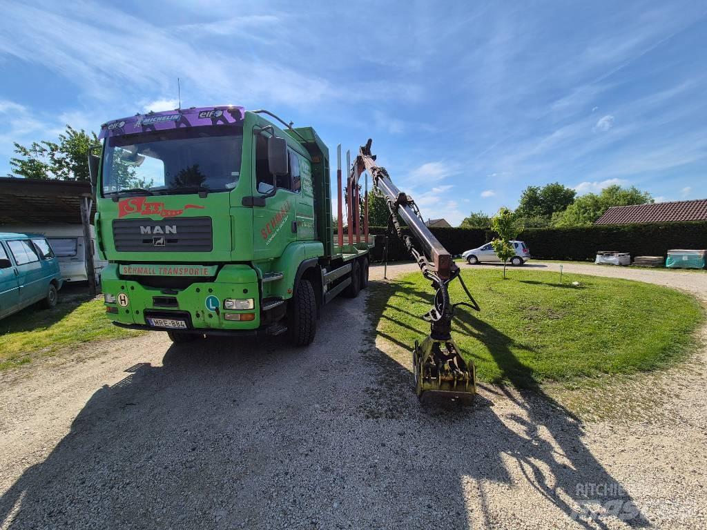MAN 33.483 FDAC Tømmertransport