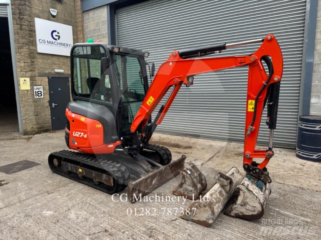 Kubota U 27-4 Minigravemaskiner