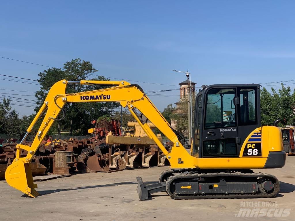 Komatsu PC58-8 Minigravemaskiner