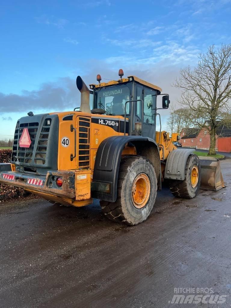 Hyundai HL 760-9 Læssemaskiner på hjul