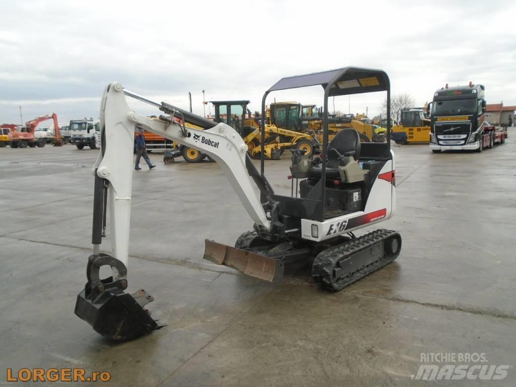 Bobcat E 16 Minigravemaskiner