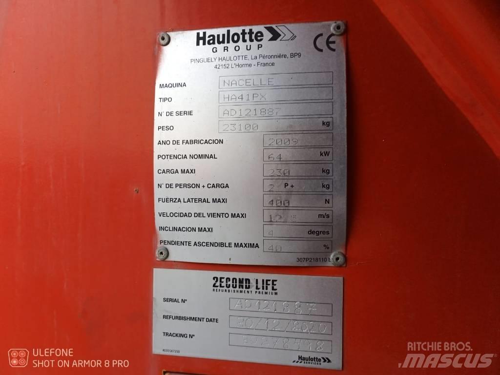 Haulotte HA 41 PX Bomlifte med knækarm