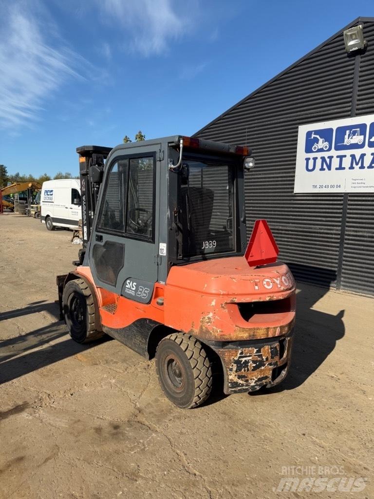 Toyota FD 35 Diesel gaffeltrucks