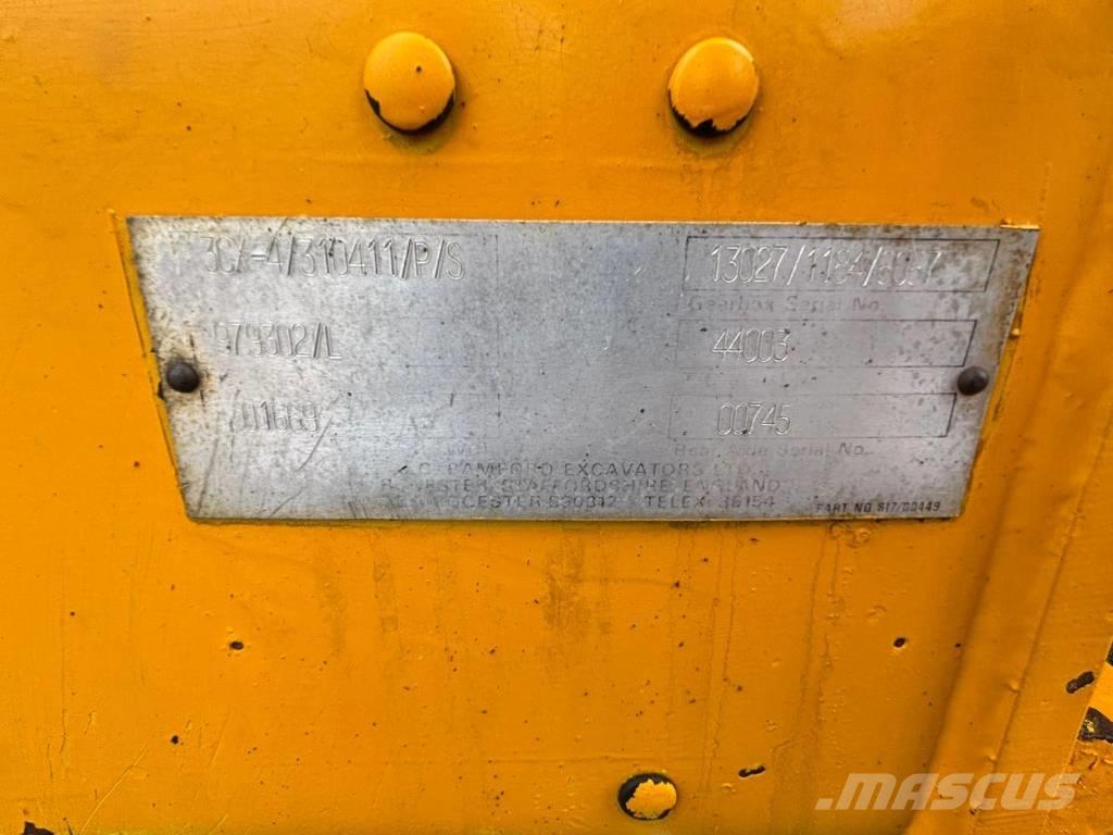 JCB 3 CX Rendegravere