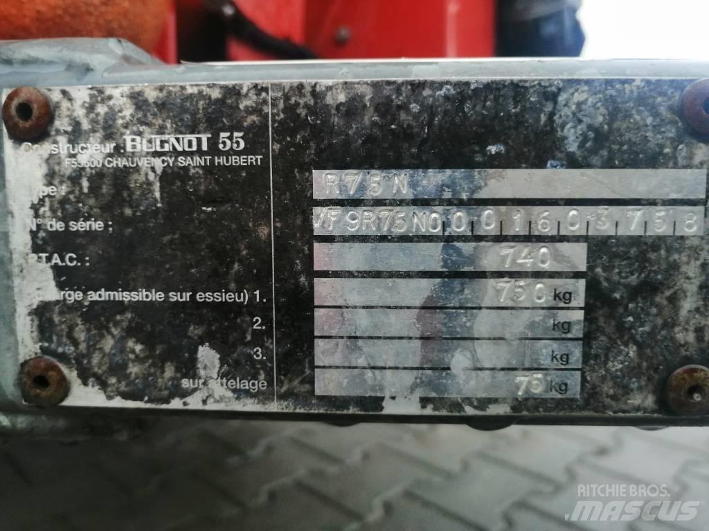 Bugnot BVE55 Fældebunkelæggere