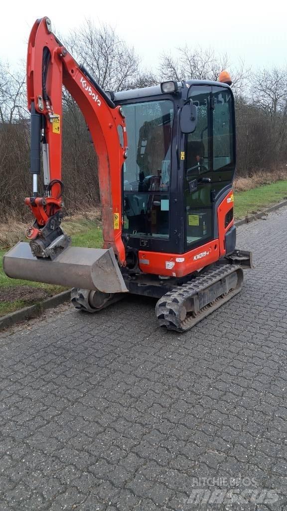 Kubota KX019-4 Minigravemaskiner