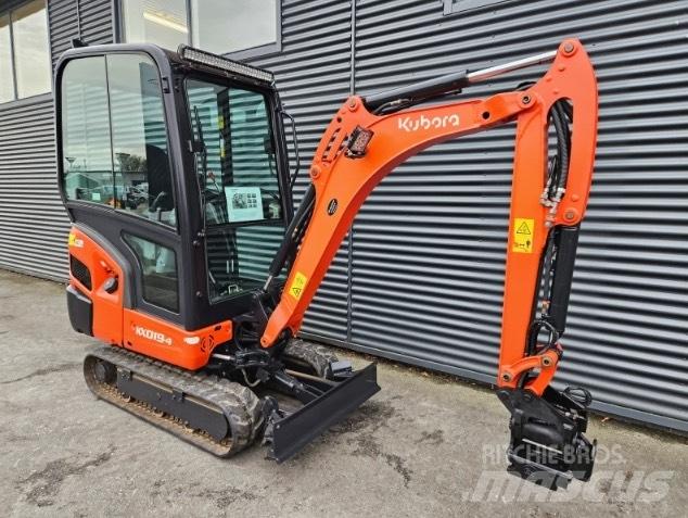 Kubota kx019-4 Minigravemaskiner