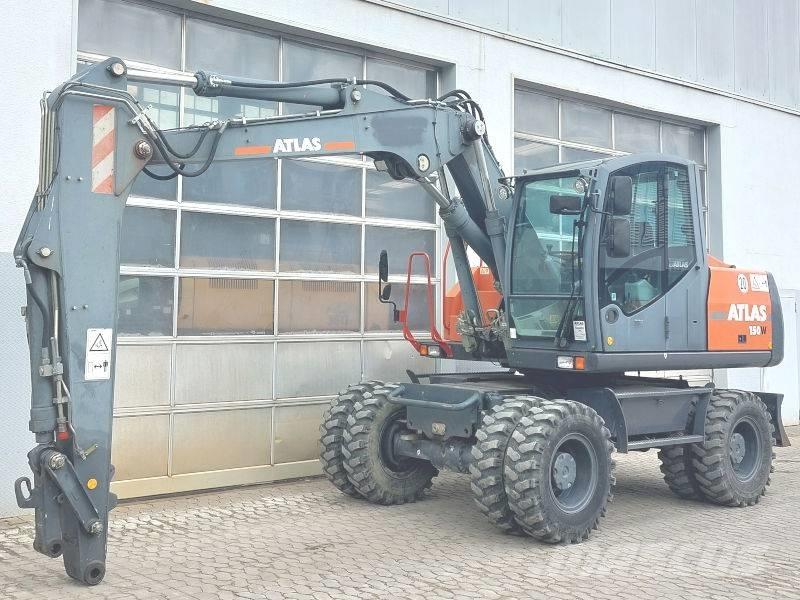 Atlas 150 W Gravemaskiner på hjul