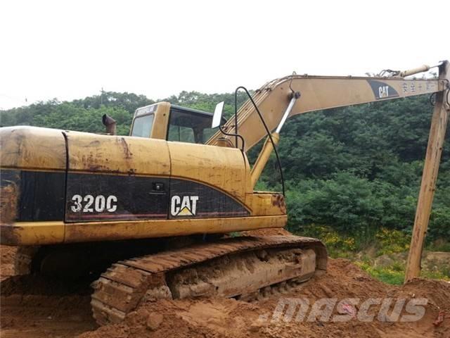 CAT 320 C Gravemaskiner med lang gravebom