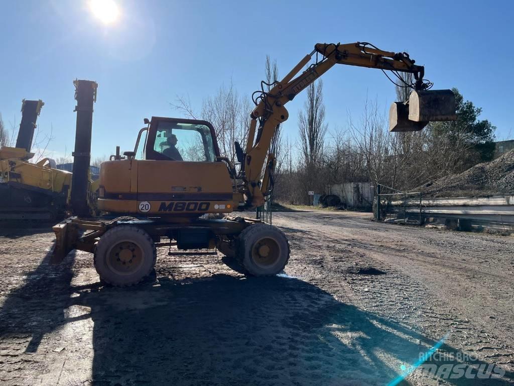 Hydrema M 800 Gravemaskiner på hjul