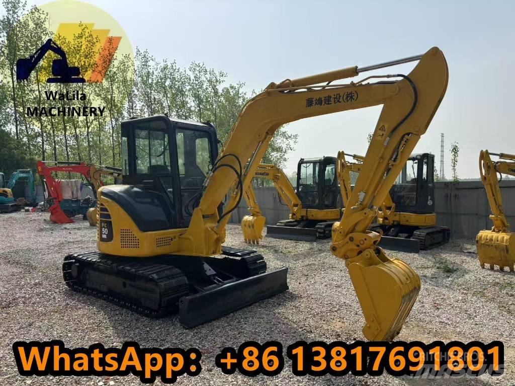 Komatsu PC 50 MR Minigravemaskiner