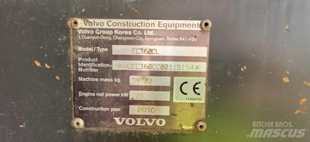 Volvo EC 360 C L Gravemaskiner på larvebånd
