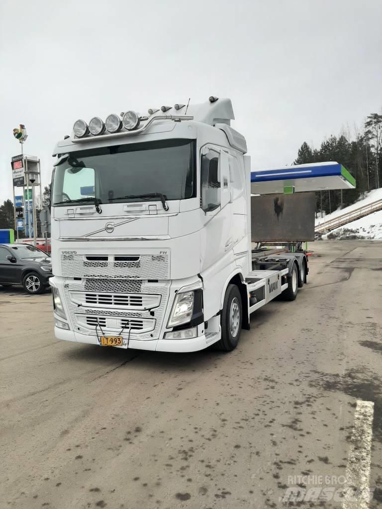 Volvo FH 13 Lastbiler med containerramme / veksellad