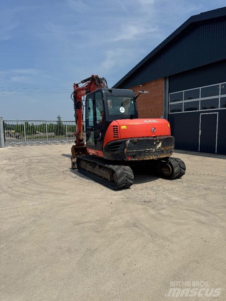 Kubota KX 080-4 Midi-gravemaskiner 7t - 12t