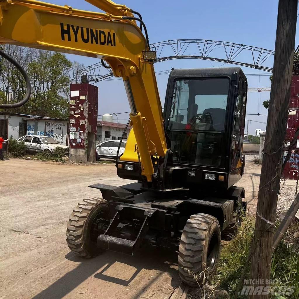 Hyundai R60W-7 Gravemaskiner på hjul