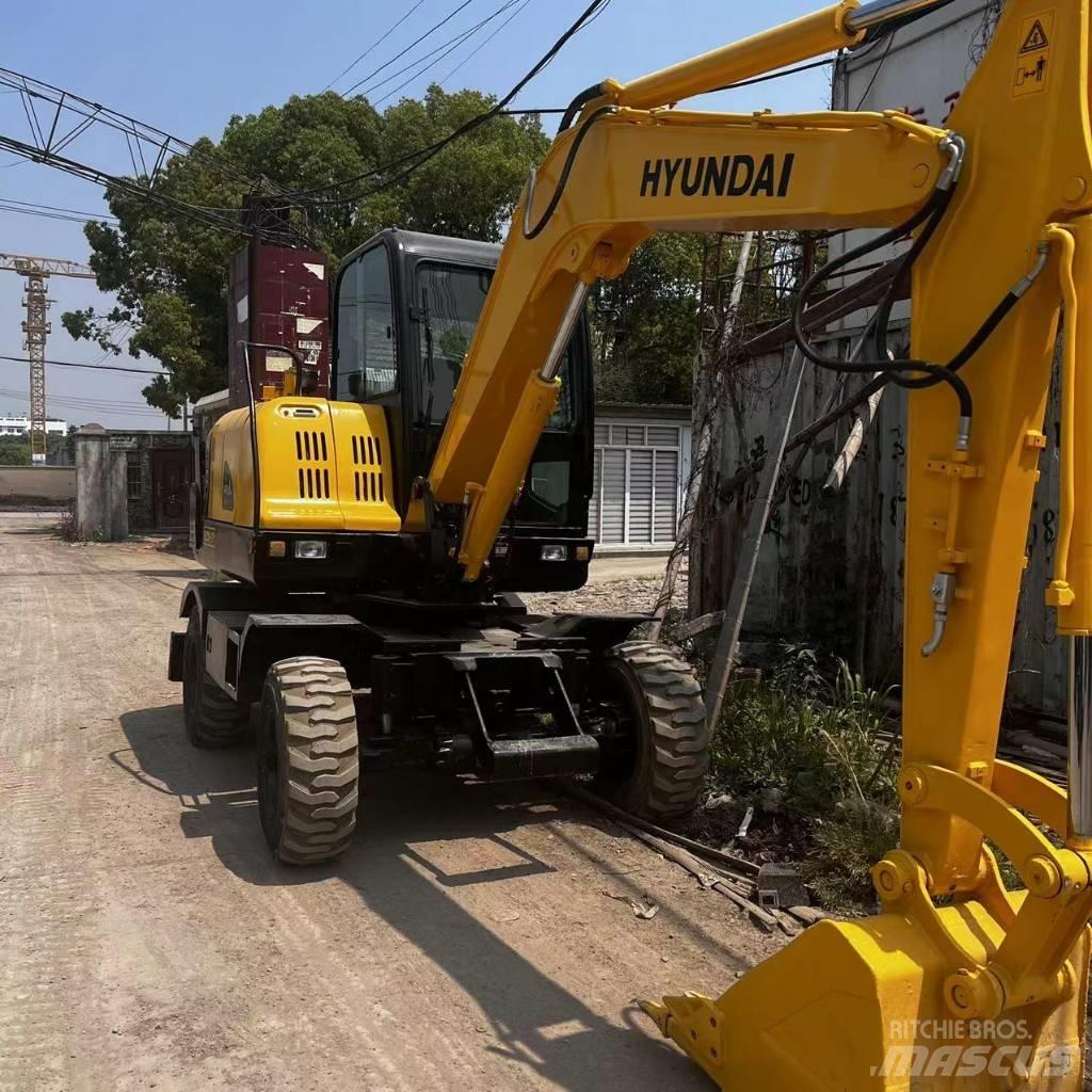 Hyundai R60W-7 Gravemaskiner på hjul