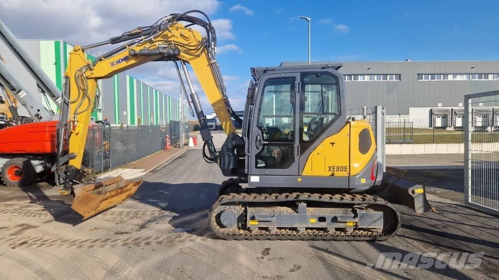 XCMG XE 80 E Midi-gravemaskiner 7t - 12t