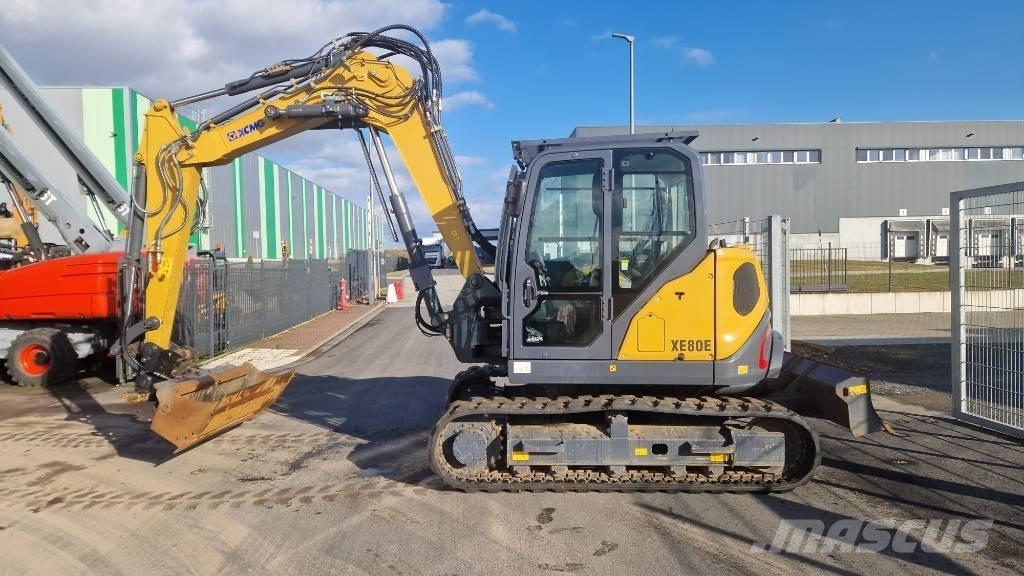XCMG XE 80 E Midi-gravemaskiner 7t - 12t
