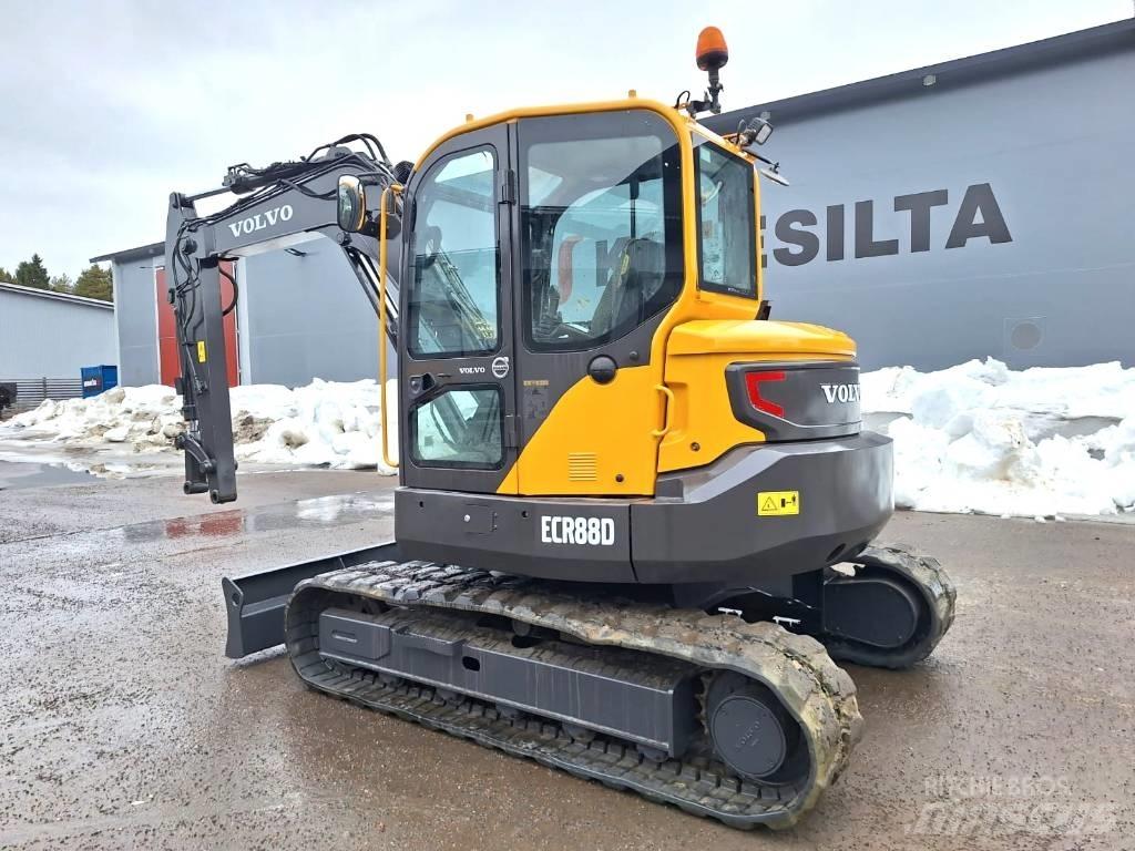 Volvo ECR88D Midi-gravemaskiner 7t - 12t