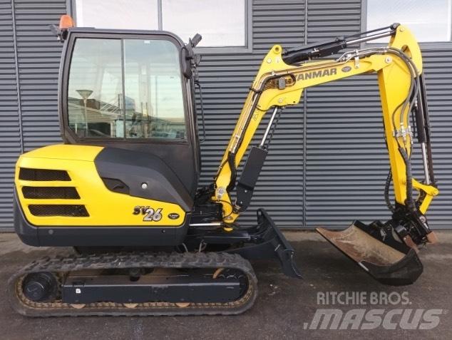 Yanmar SV 26 Minigravemaskiner