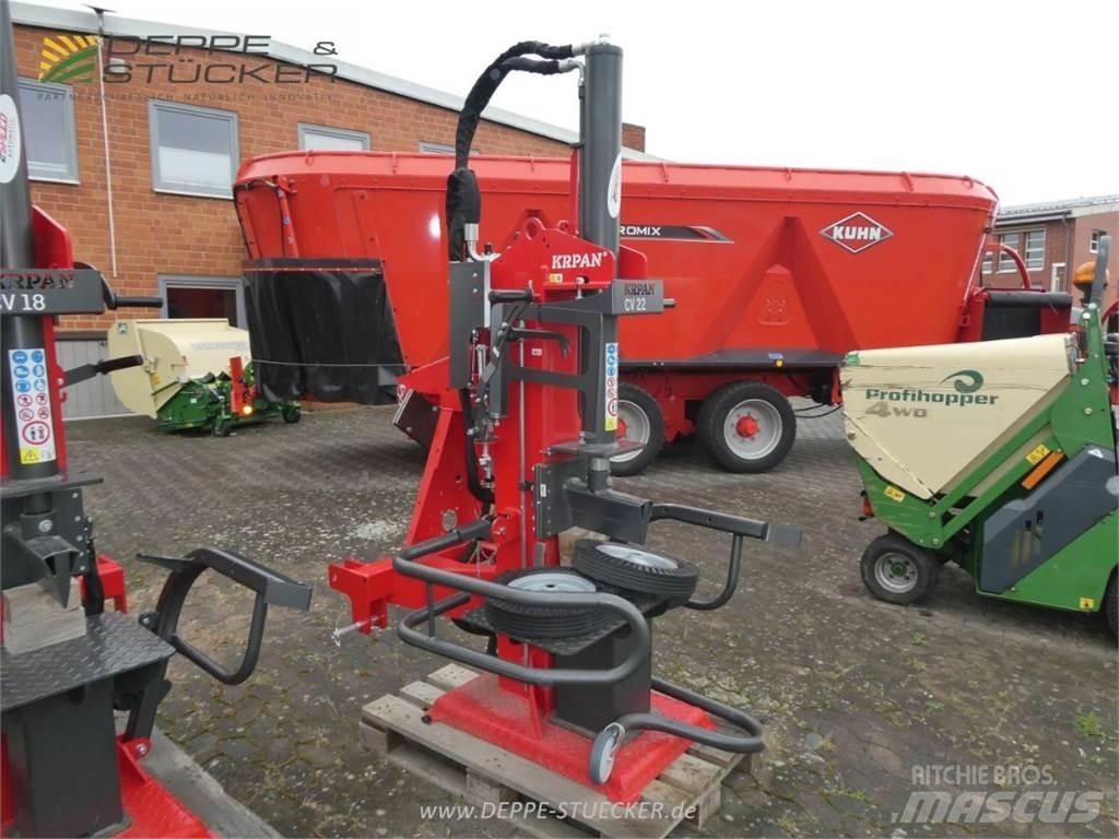 Krpan CV 22 E PRO Brændekløvere og træskærere