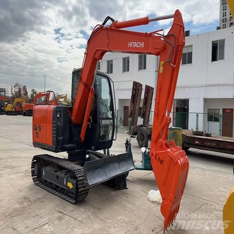 Hitachi zx70 Gravemaskiner på larvebånd