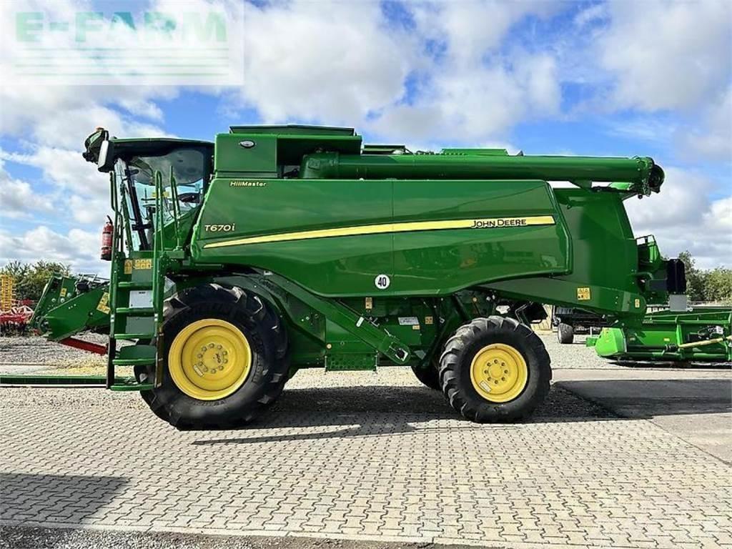 John Deere t670 hm Mejetærskere