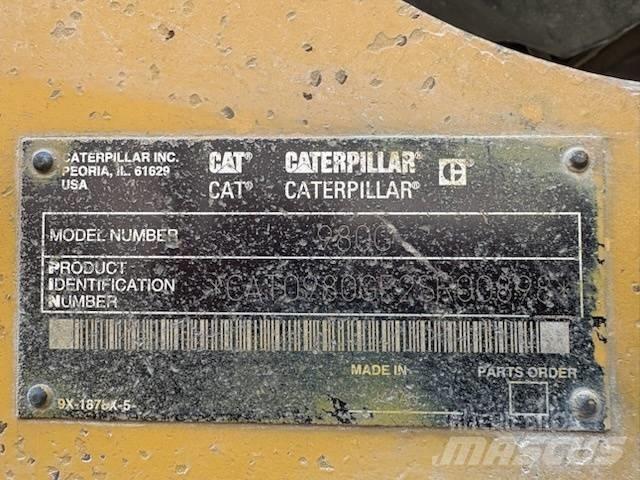 CAT 980 G Læssemaskiner på hjul