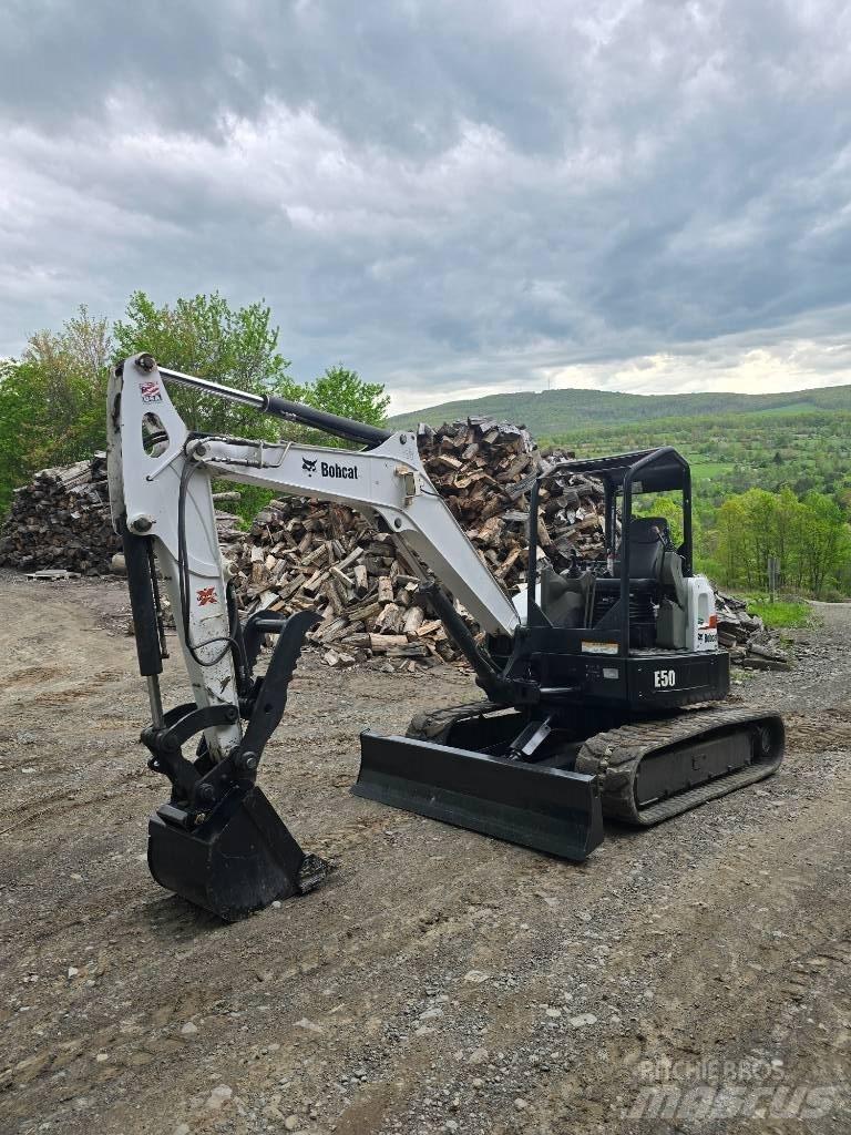 Bobcat E 50 Minigravemaskiner