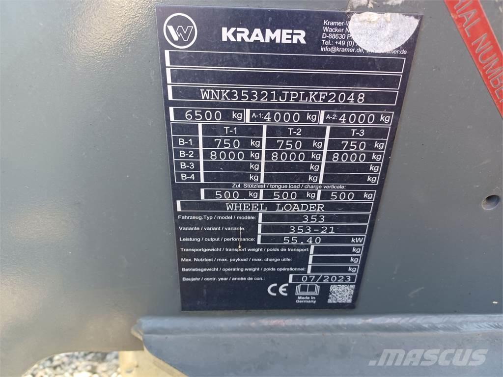 Kramer 5075L Læssemaskiner på hjul