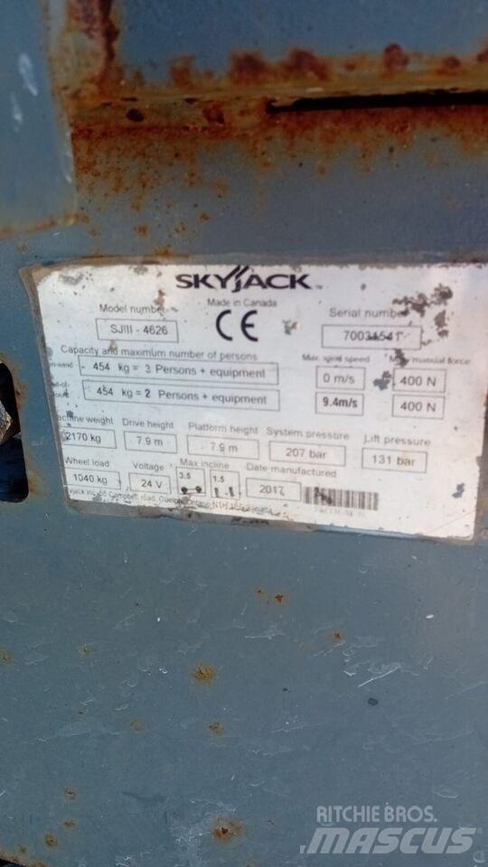 SkyJack SJ4626 Saxlifte