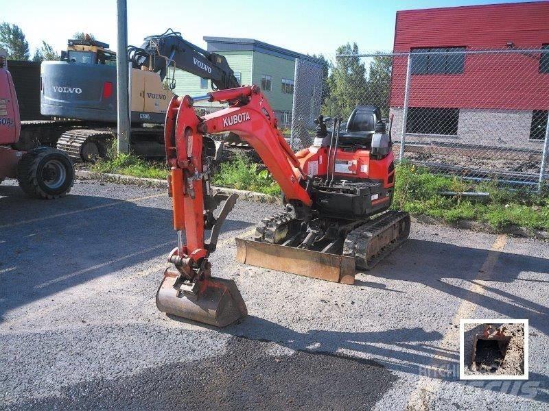 Kubota U 17 Minigravemaskiner