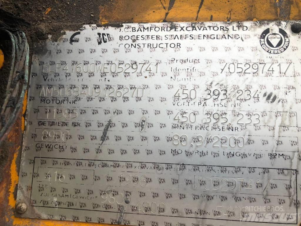 JCB 416 B FOR PARTS Læssemaskiner på hjul